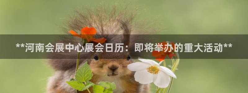 果博公司在线客服：**河南会展中心展会日历：即将举办的重大活动**