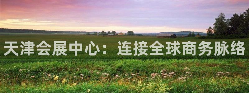 果博公司客服微信：天津会展中心：连接全球