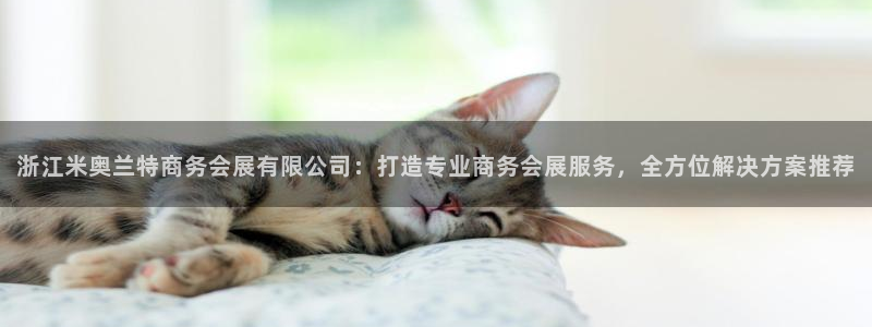 果博平台怎么下载?：浙江米奥兰特商务会展